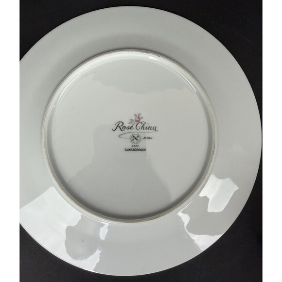 Vintage Rose China Gainsborough Salad Plate, Mid Century, Grannycore Cottagecore - Picture 3 of 4